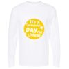 Gold Soft Touch Long Sleeve T-Shirt Thumbnail