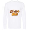 Gold Soft Touch Long Sleeve T-Shirt Thumbnail
