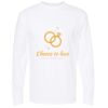 Gold Soft Touch Long Sleeve T-Shirt Thumbnail