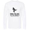 Gold Soft Touch Long Sleeve T-Shirt Thumbnail
