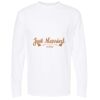 Gold Soft Touch Long Sleeve T-Shirt Thumbnail