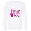 Gold Soft Touch Long Sleeve T-Shirt Thumbnail