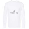 Gold Soft Touch Long Sleeve T-Shirt Thumbnail