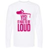 Gold Soft Touch Long Sleeve T-Shirt Thumbnail