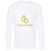 Gold Soft Touch Long Sleeve T-Shirt Thumbnail