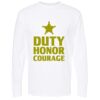 Gold Soft Touch Long Sleeve T-Shirt Thumbnail